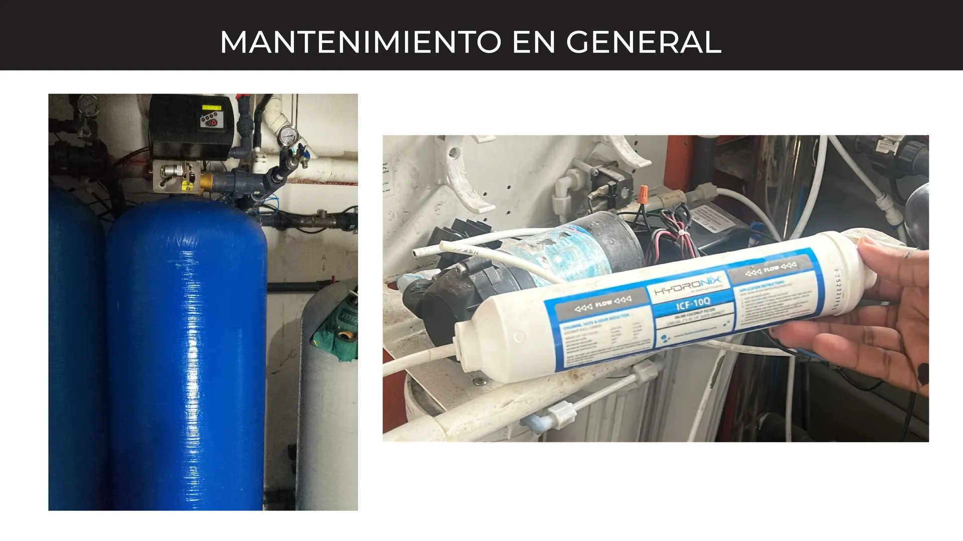 Servicios de mantenimiento general para piscinas y sistemas de agua - BlueDrop SRL
