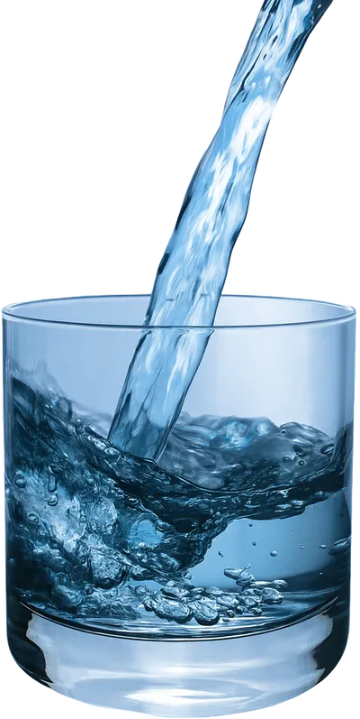 Vaso de agua limpia - BlueDrop SRL promueve el cuidado del agua para una vida saludable